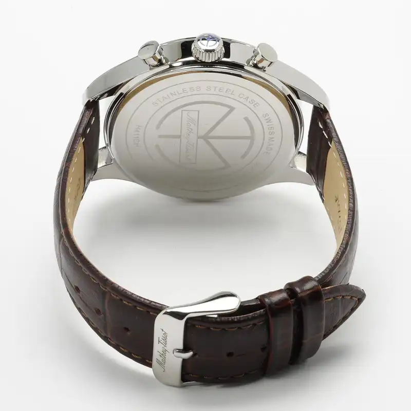 ساعت مچی عقربهای مردانه کوارتز متی تیسوت مدل H411CHALS