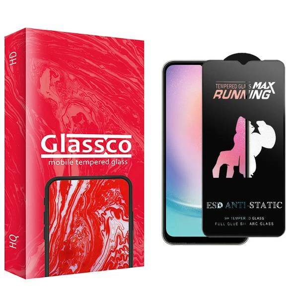 محافظ صفحه نمایش گلس کو مدل CGo1newpkg Running Max مناسب برای گوشی موبایل سامسونگ Galaxy A25