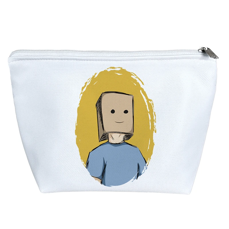 کیف لوازم آرایش دخترانه خندالو مدل مرد کاغذی کد 9457