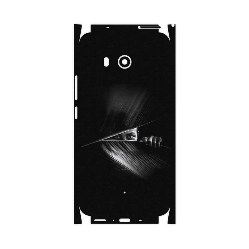 برچسب پوششی ماهوت مدل Black Portrait-FullSkin مناسب برای گوشی موبایل اچ تی سی U11