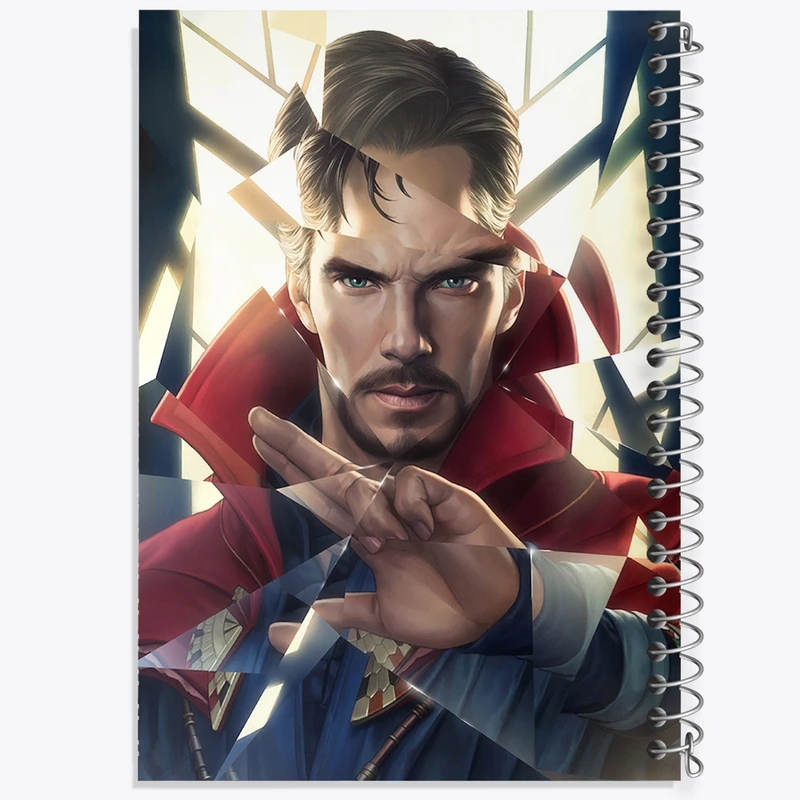 دفتر شطرنجی 50 برگ خندالو مدل دکتر استرنج (Doctor Strange) کد F1876