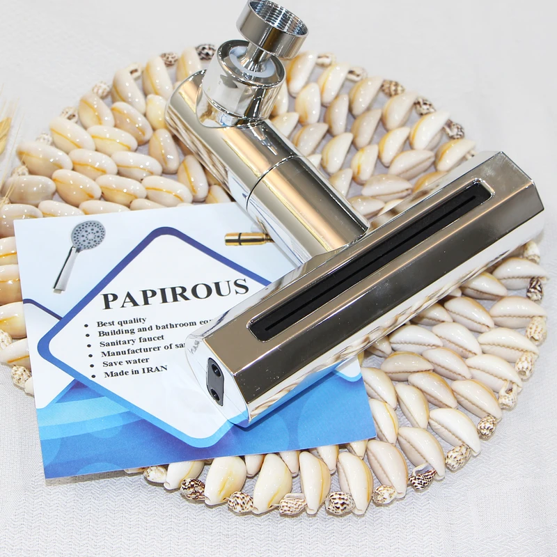 عکس شماره 9 : سری شیرآلات پاپیروس مدل چندحالته آبشاری lux