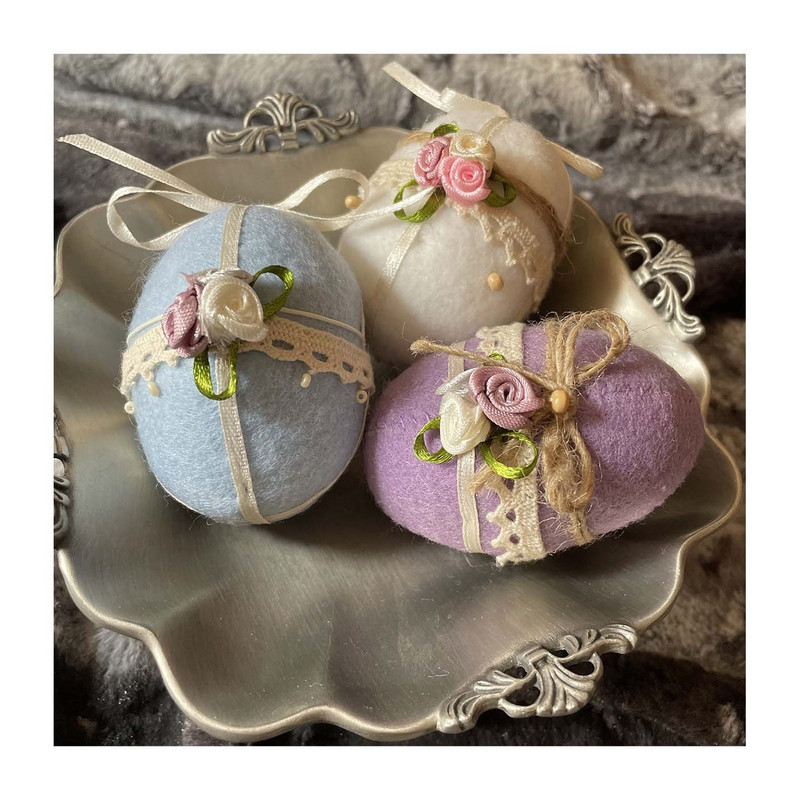 تخم مرغ تزیینی مدل هفت سین نوروز کد 1004 مجموعه سه عددی تخم مرغ تزیینی مدل هفت سین نوروز کد 1004 مجموعه سه عددی