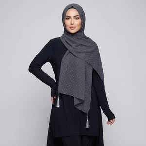 شال زنانه مدل حریر اشکی