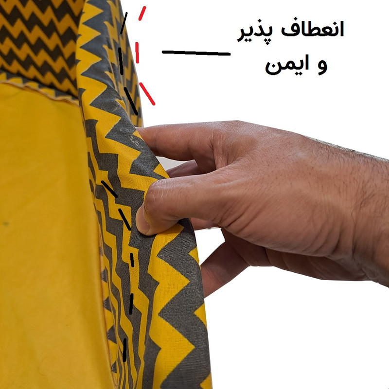 استخر توپ مدل گرد طرح راه راه کهکشان
