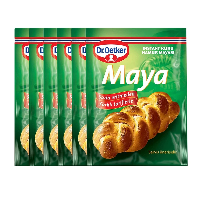 خمیرمایه دکتر اوتکر - 10 گرم بسته 6 عددی