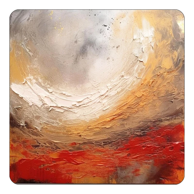 مگنت کاکتی طرح نقاشی رنگ روغن مدل mp72470