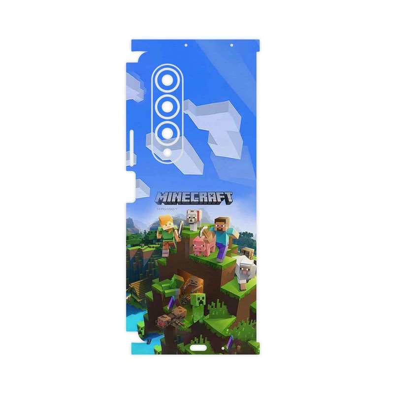 برچسب پوششی ماهوت مدل Minecraft_Game-FullSkin مناسب برای گوشی موبایل سامسونگ Galaxy Z Fold4