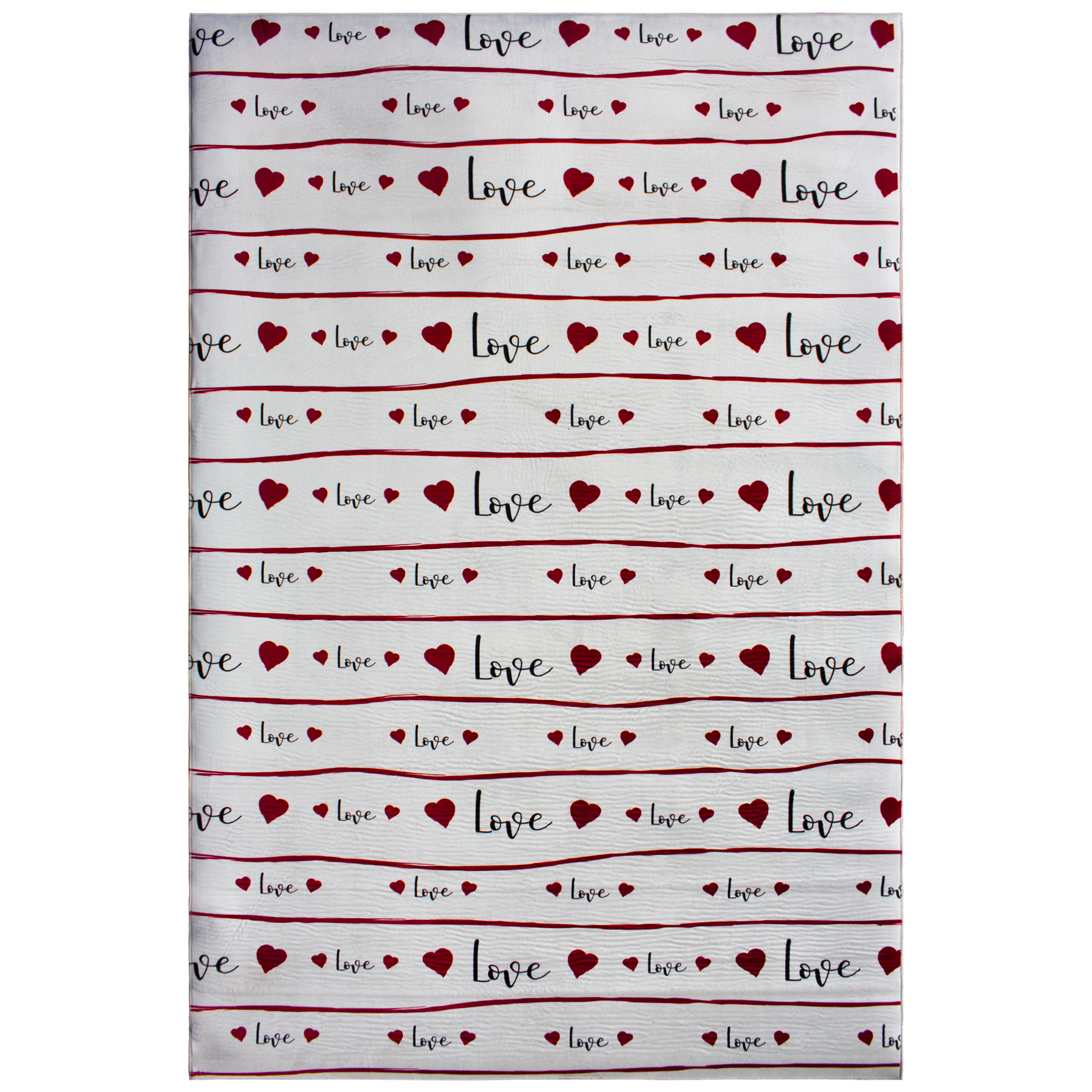 فرش ماشینی جانگل مدل Pure Love کد 3D-R8