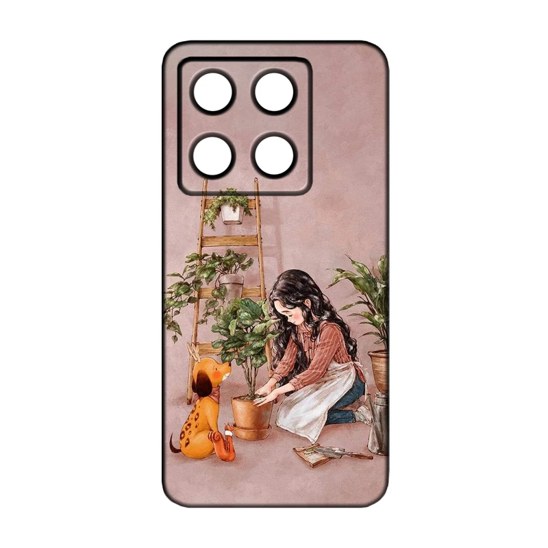 کاور طرح دخترانه کد 253 مناسب برای گوشی موبایل شیائومی 14T