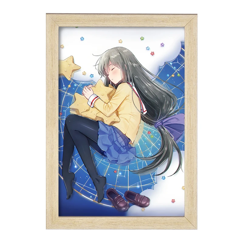 تابلو خندالو مدل فوکو انیمه کلاناد Clannad  کد 22387