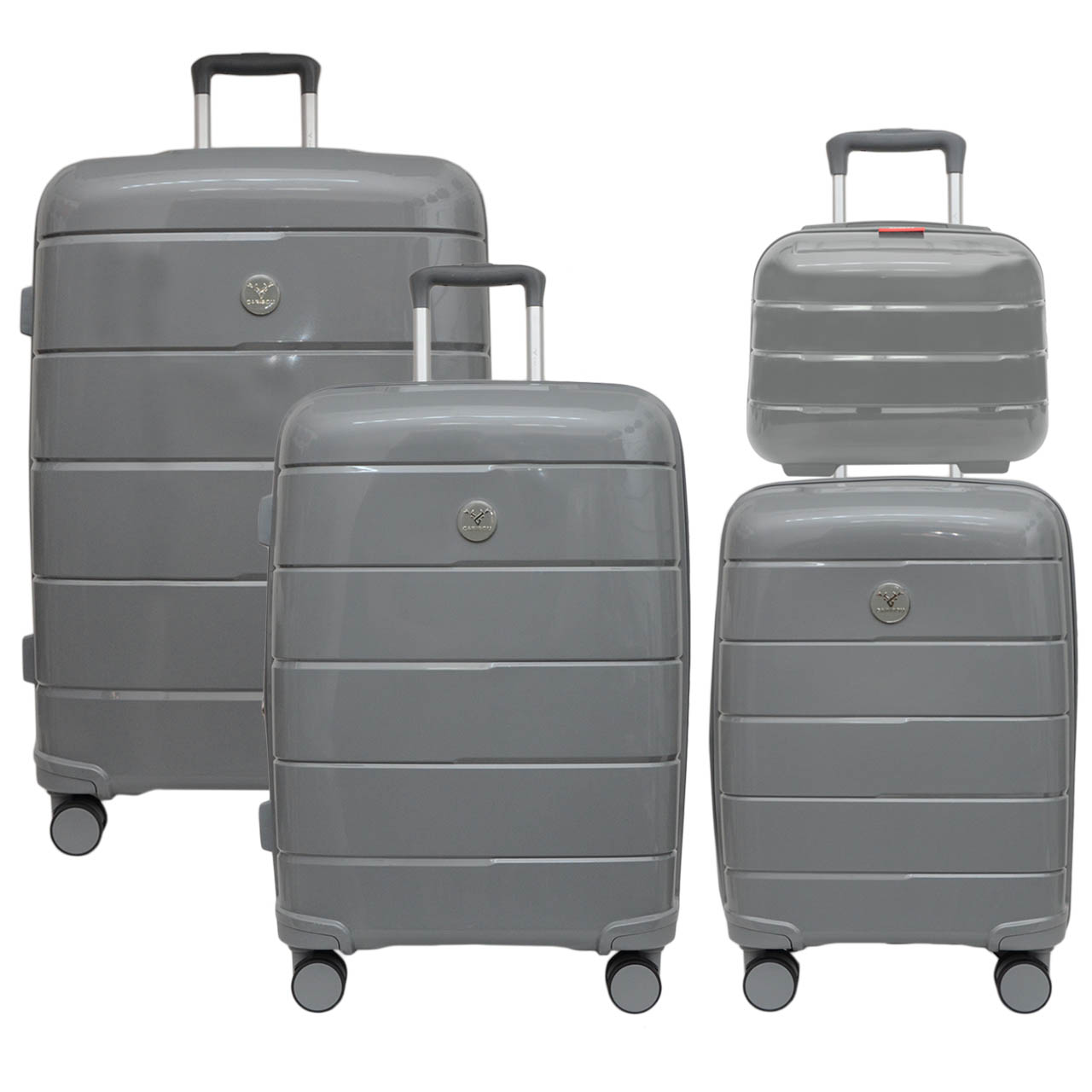 نکته خرید - قیمت روز مجموعه چهار عددی چمدان کاریبو مدل PP خرید