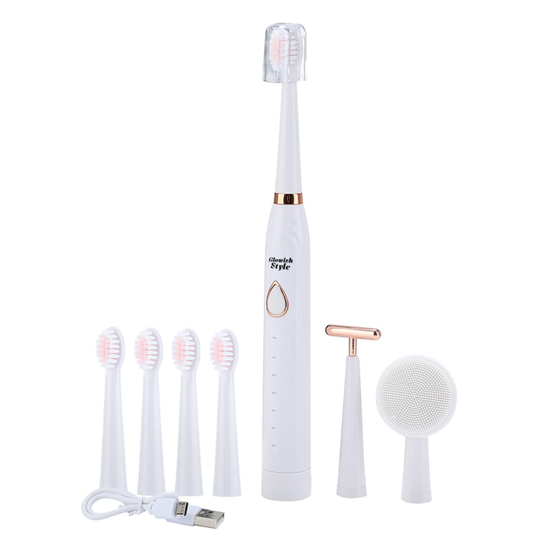 مسواک برقی گلویش استایل مدل ماساژور صورت کد TL-F23