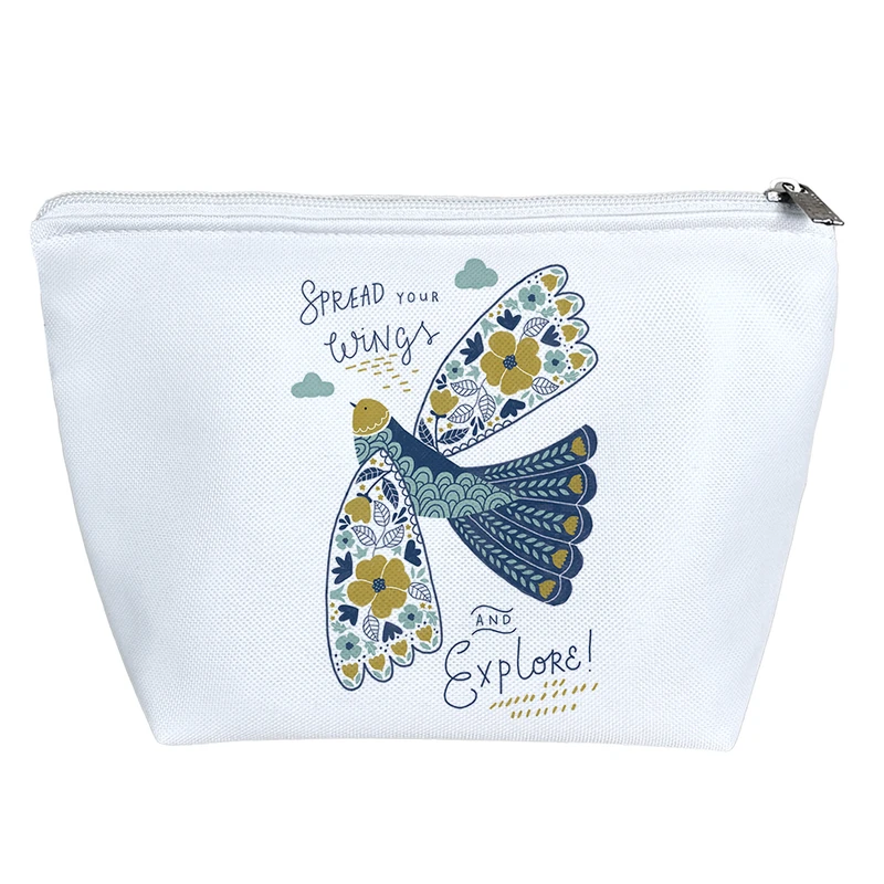 کیف لوازم آرایش دخترانه خندالو مدل پرنده کد H1192