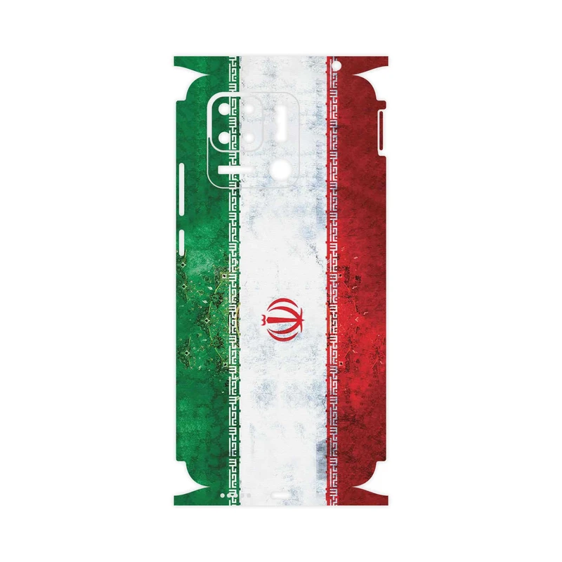 برچسب پوششی ماهوت مدل IRAN_Flag_1-FullSkin مناسب برای گوشی موبایل شیائومی Redmi 10 Power