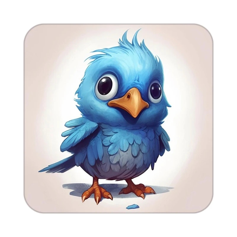 زیر لیوانی کاکتی طرح حیوانات کارتونی مدل mp27771