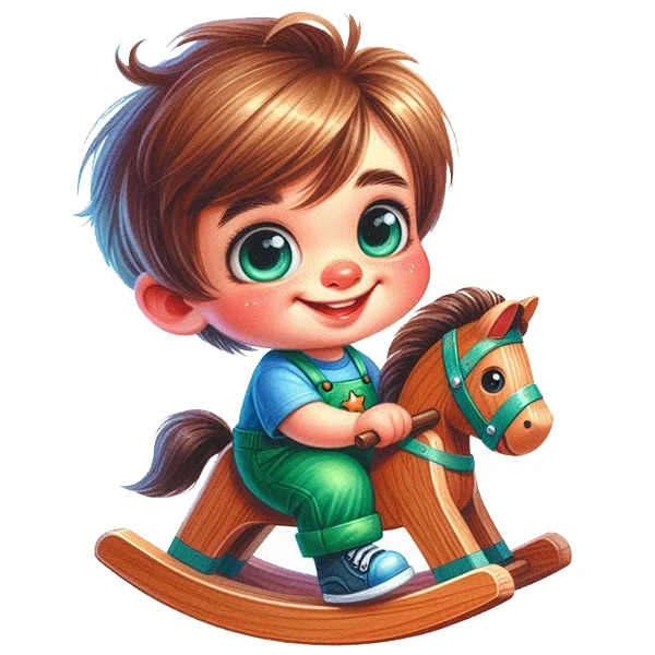 استیکر پارچه و لباس پاد آفرین طرح پسر کد 689