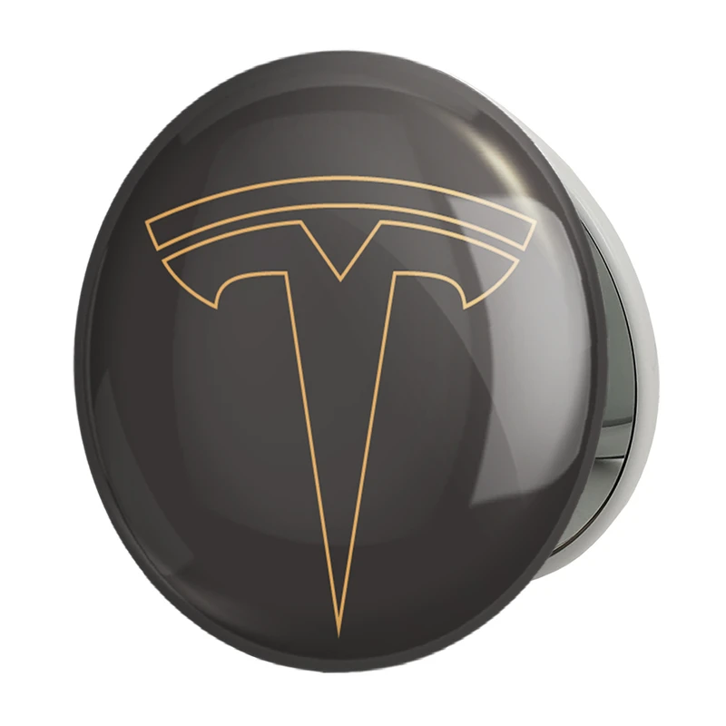 آینه جیبی خندالو طرح تسلا tesla مدل تاشو کد 30701