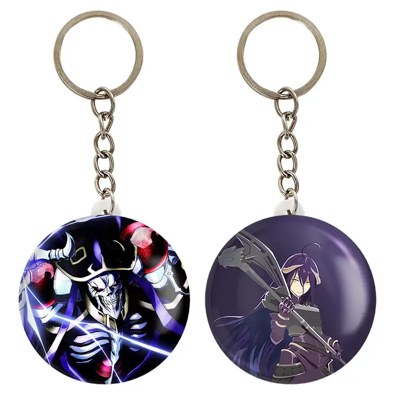 جاکلیدی خندالو مدل اینز ساما انیمه اورلرد کد 1833018334 مجموعه 2 عددی