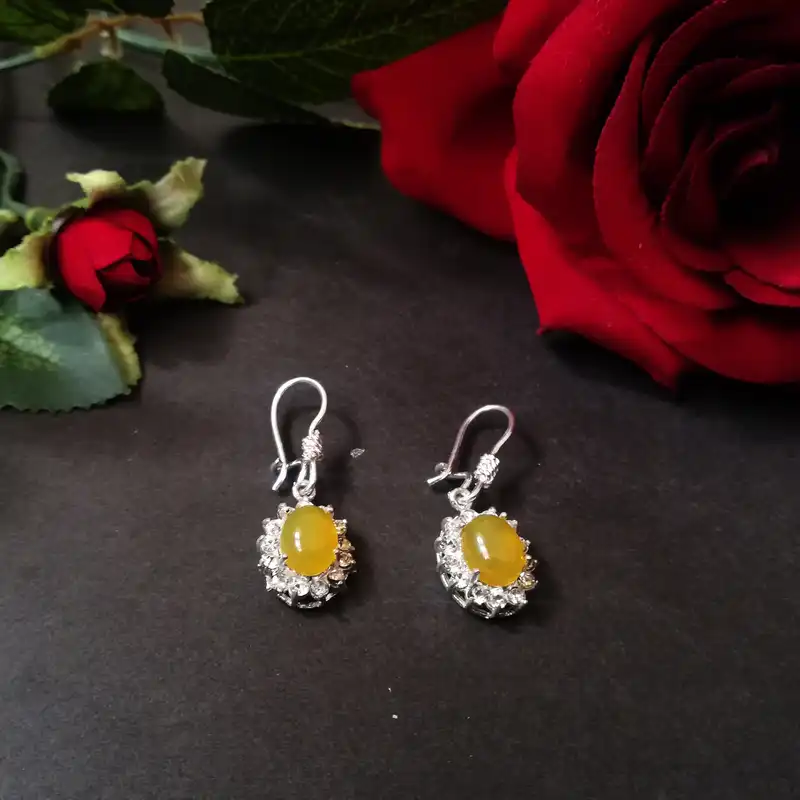 نیم ست نقره زنانه سلین کالا مدل شرف الشمس کد ce-sharaf1