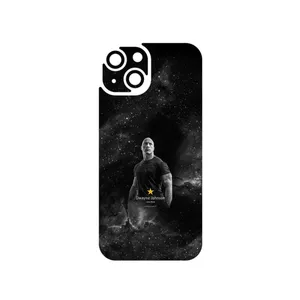 MAHOOT Dwayne Johnson Cover Sticker for Apple iPhone 15