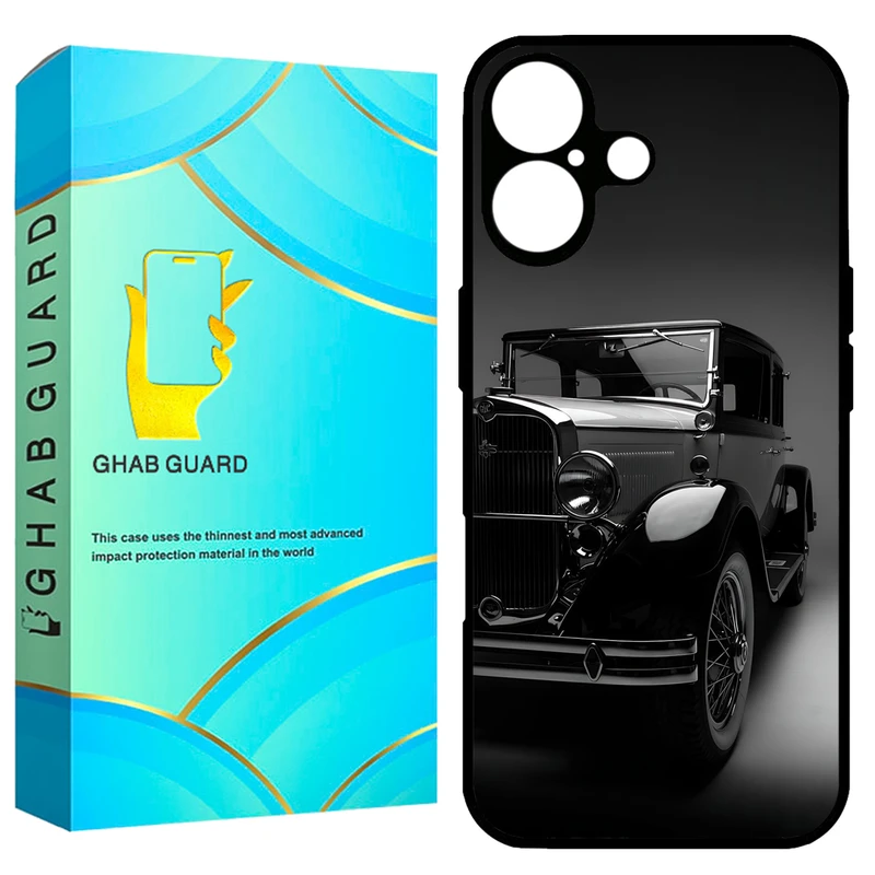 کاور قاب گارد طرح ماشین مدل GCHP16 مناسب برای گوشی موبایل اپل iPhone 16 