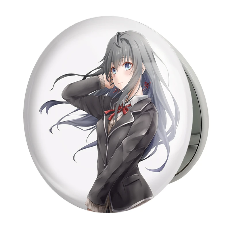 آینه جیبی خندالو طرح یوکینو انیمه جوانی کمدی رومانتیک من مدل تاشو کد 32540