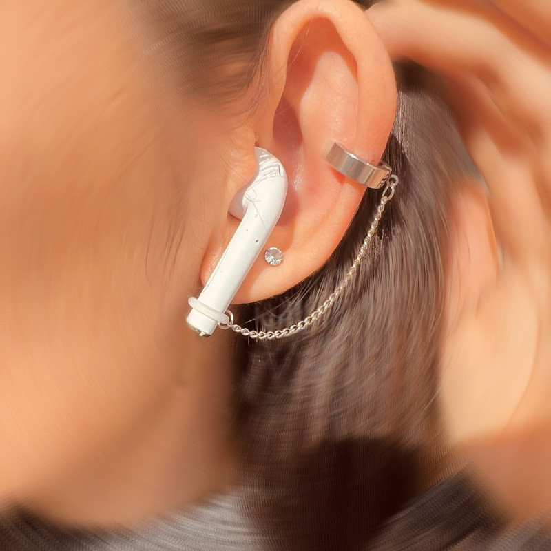 پیرسینگ گوش مدل حلقه کد bs