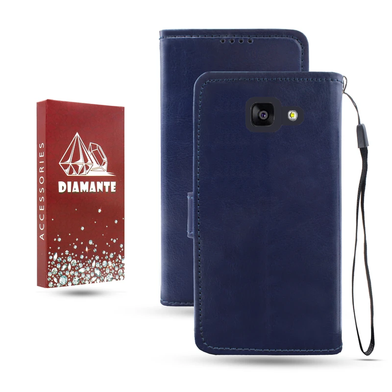 کیف کلاسوری دیامانته مدل Kif_Rd مناسب برای گوشی موبایل سامسونگ Galaxy J7 Prime به همراه بند آویز