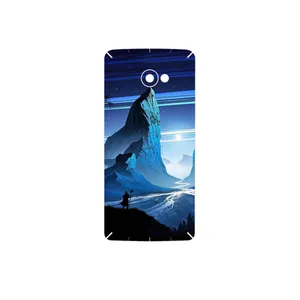 MAHOOT Blue Mountains Digital Art Cover Sticker for HTC Butterfly S