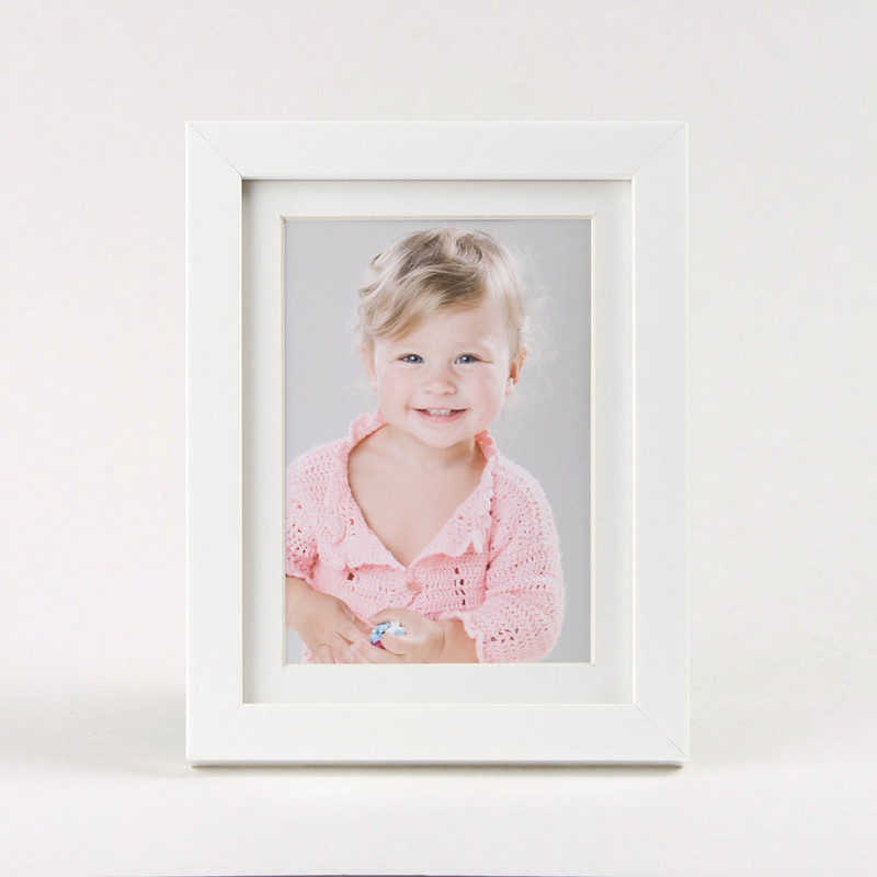 قاب عکس سالی وود مدل 215 کد FPWHT-22A-1520-101 سایز 16×21 سانتی متر