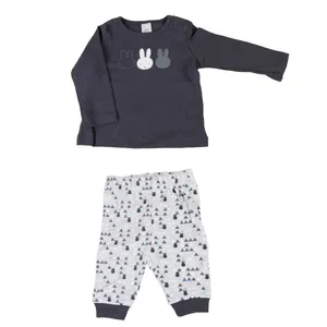 ست تی شرت و شلوار نوزادی مدل chb3814m