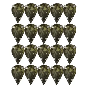 نگین رادون مدل اشکی بسته 20 عددی