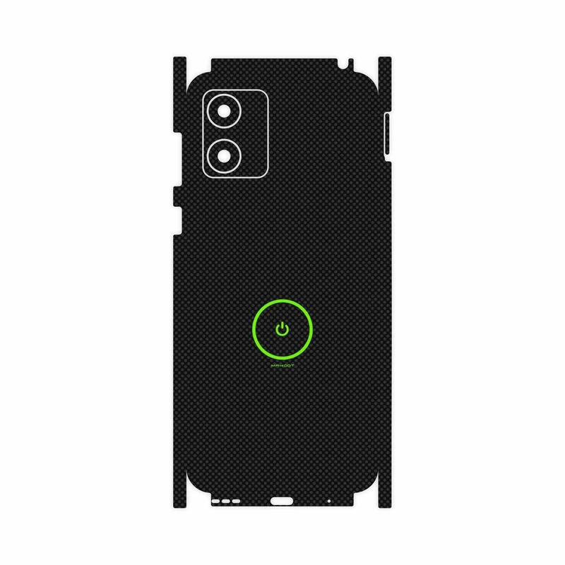 برچسب پوششی ماهوت مدل Minimal Power Button-FullSkin مناسب برای گوشی موبایل موتورولا Moto E13