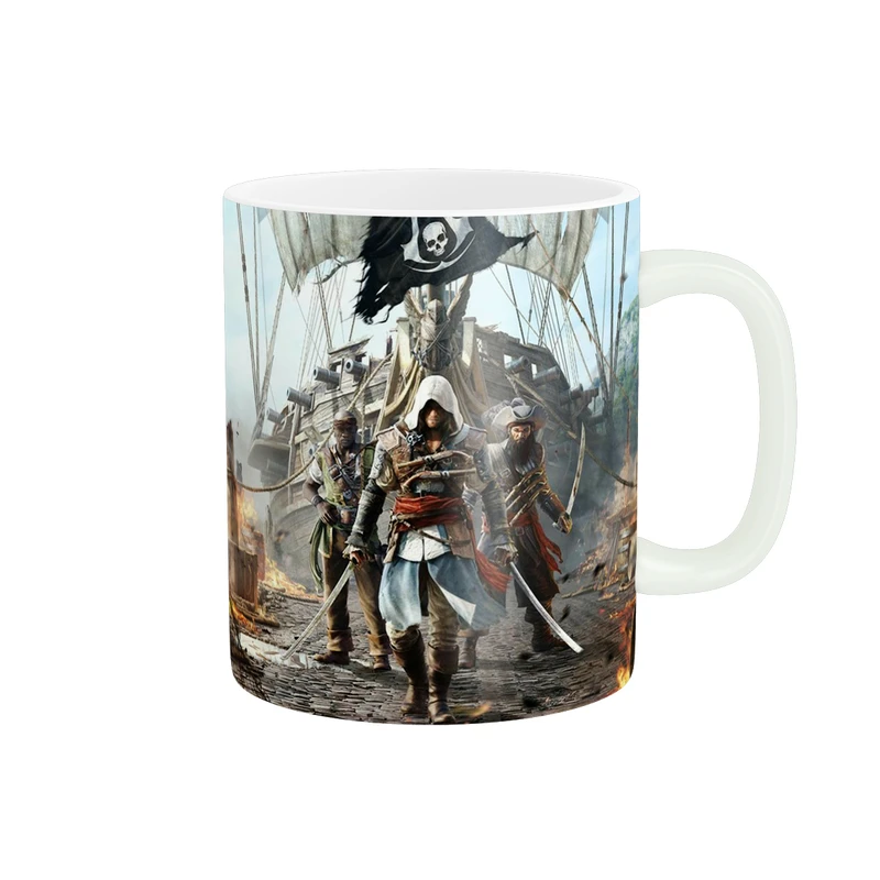 ماگ طرح گیمینگ بازی اساسین کرید assasins creed کد 135