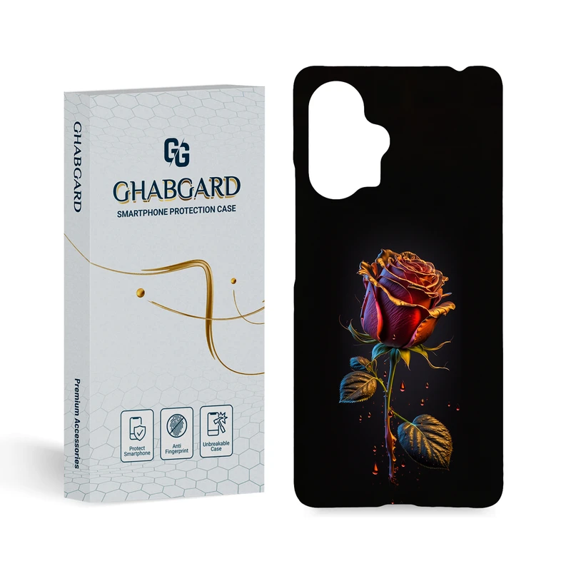 کاور قاب گارد طرح گل مناسب برای گوشی موبایل شیائومی poco F5/note 12 turbo