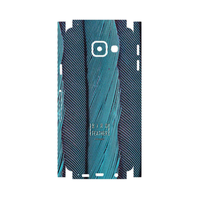 برچسب پوششی ماهوت مدل Turquoise feathers-FullSkin مناسب برای گوشی موبایل سامسونگ Galaxy A3 2016