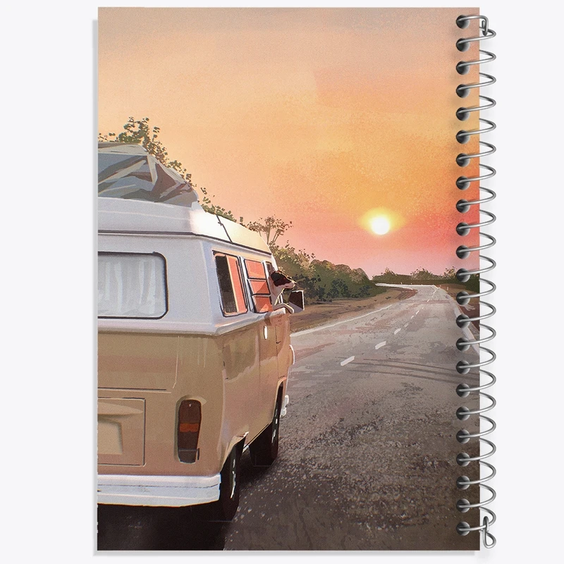 دفتر لیست خرید 50 برگ خندالو طرح کمپر کد F721