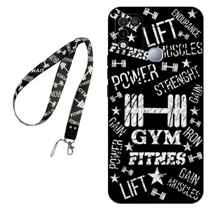 Megafone Gym 0010 Cover For Infinix Hot 10 Play / Hot 11 Play Mobile Neckband