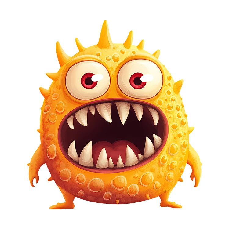 استیکر پارچه و لباس پاد آفرین مدل کارتونی کد S767