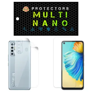 Multi Nano X-SFT Screen Protector For Tecno Camon 17 with back skin