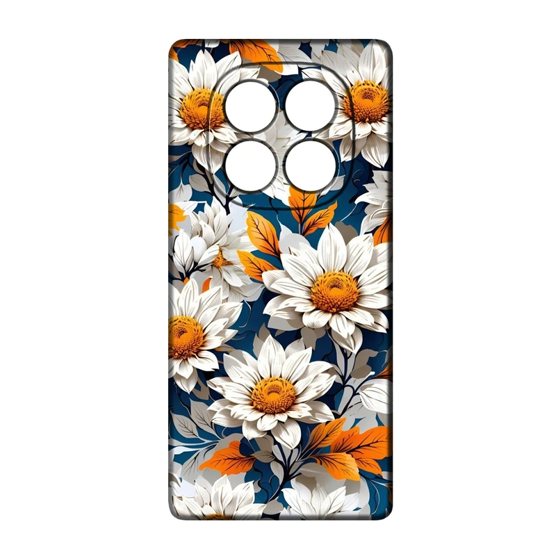 کاور طرح گل کد 329 مناسب برای گوشی موبایل شیائومی Redmi Note 14 Pro 5G