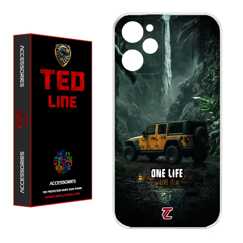 کاور تد لاین طرح ماشین آفرود کد 1119 مناسب برای گوشی موبایل شیائومی Poco X5 Pro