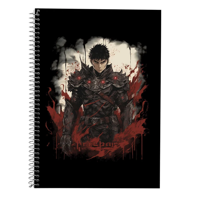 دفتر زبان 50 برگ مدوپد مدل دوخط طرح تایتان Titan کد DF11984