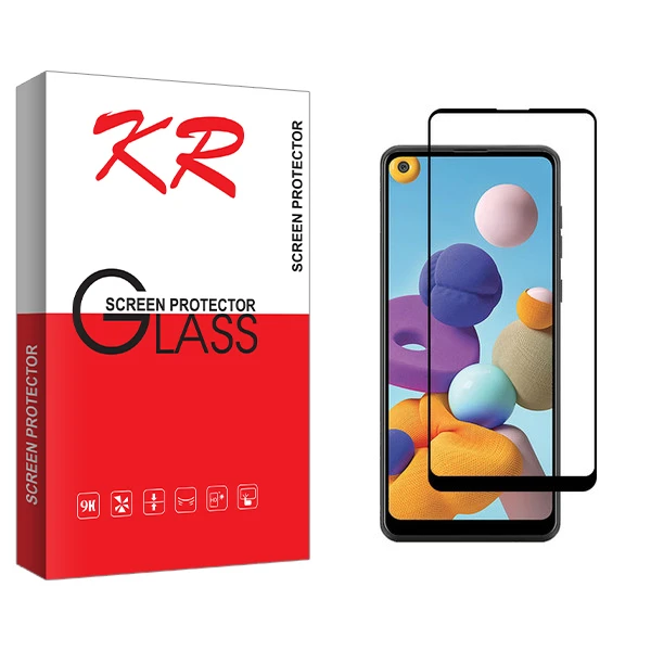 محافظ صفحه نمایش کی آر مدل +HD مناسب برای گوشی موبایل سامسونگ Galaxy A21