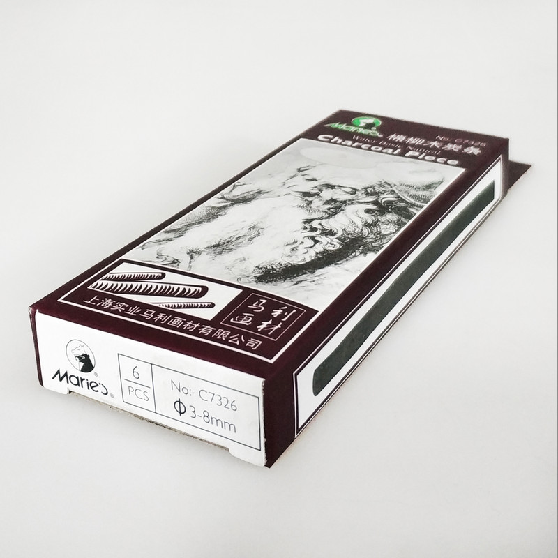 زغال طراحی ماریز کد C7326 بسته 6 عددی