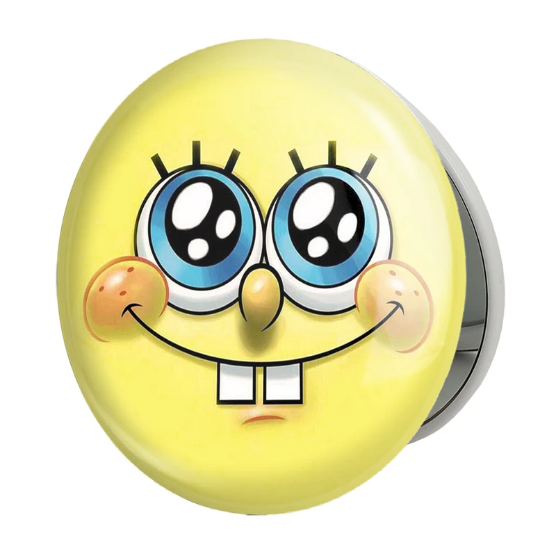 آینه جیبی خندالو طرح باب اسفنجی و پاتریک مدل تاشو کد 1323 