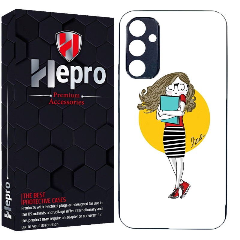 کاور هپرو طرح دخترانه کد Dimo-752 مناسب برای گوشی موبایل سامسونگ Galaxy A25