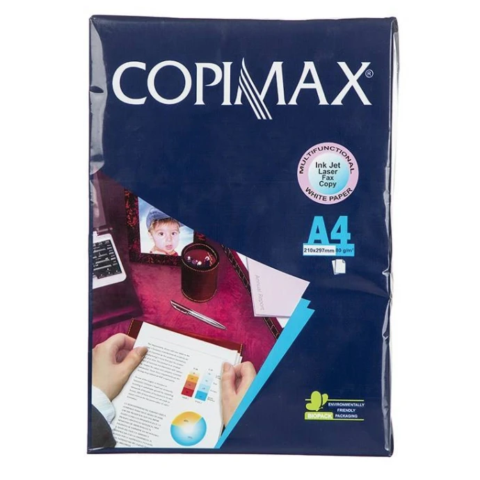 کاغذ A4 کپی مکس کد 21108 بسته 100 عددی