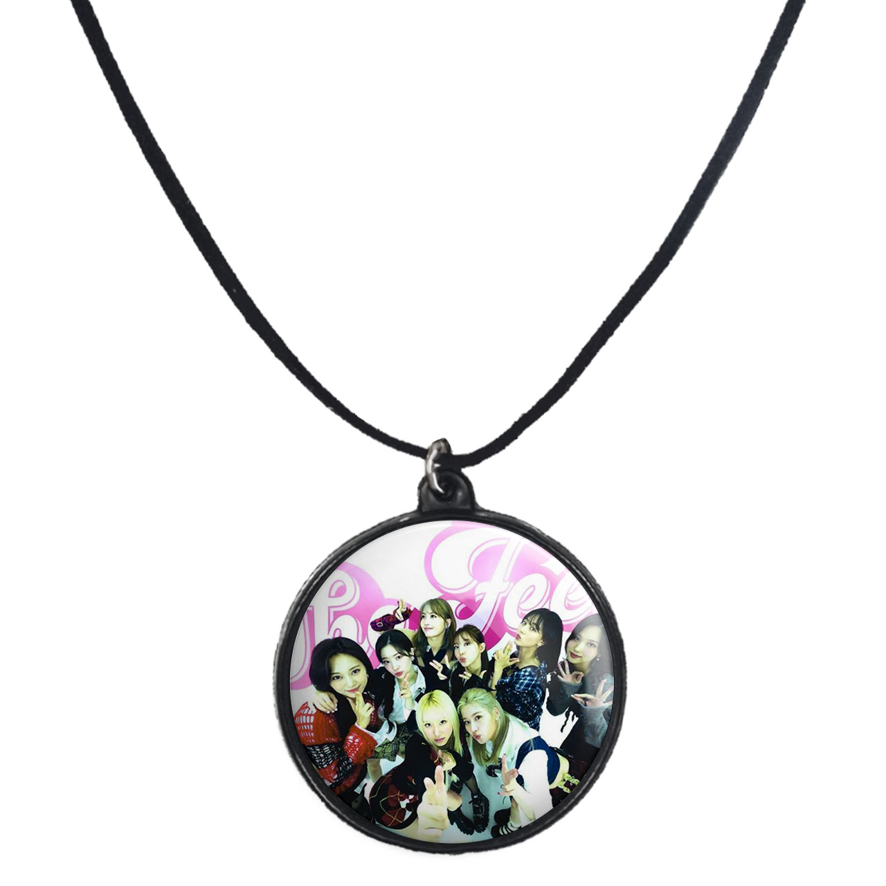 گردنبند پرمانه طرح تو ایس کد pmb.19626 مدل دو طرفه